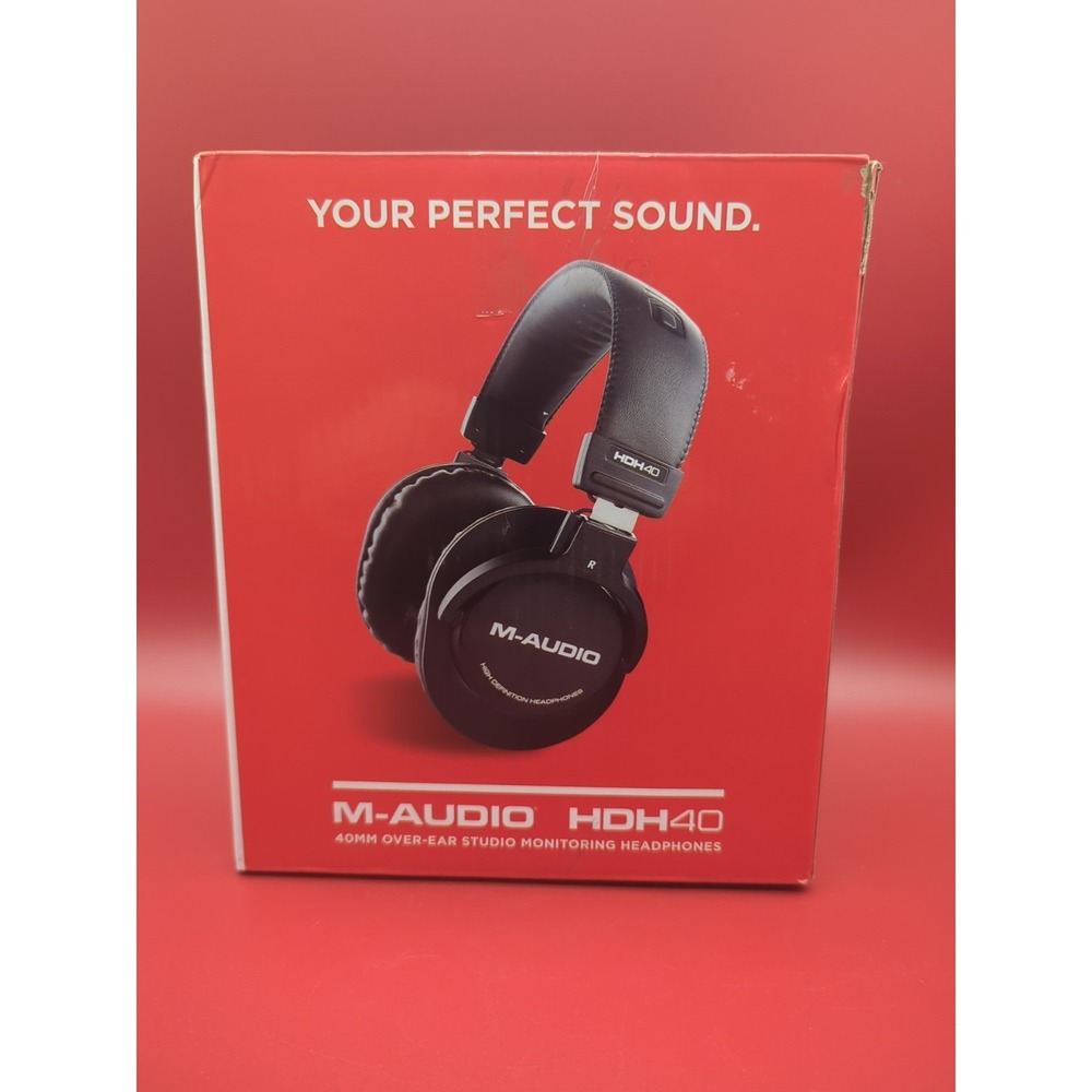 M-Audio HDH40 – Over Ear Studio Monitoring Headphones
